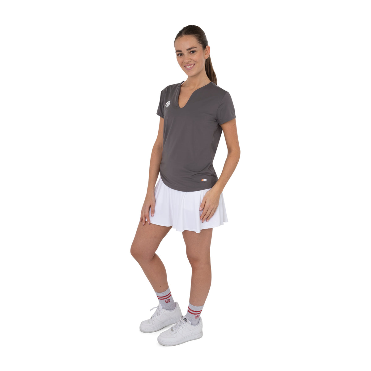 Women breeze tee in bruin (Walnut) – foto 6