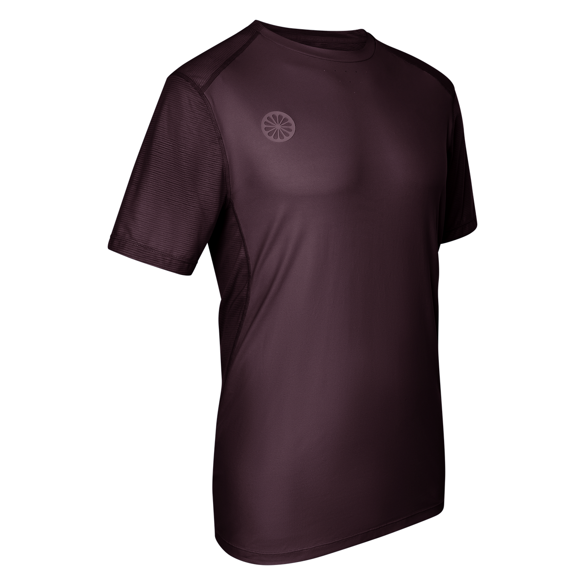 Men dry touch tee in rood (Dark Berry) – foto 2