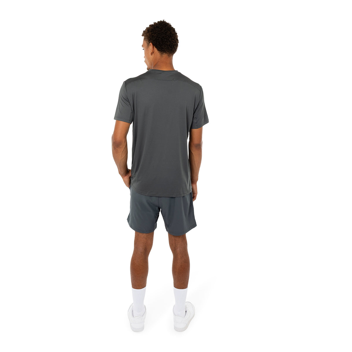 Men DryShift tee in grijs (Urban Grey) – foto 7