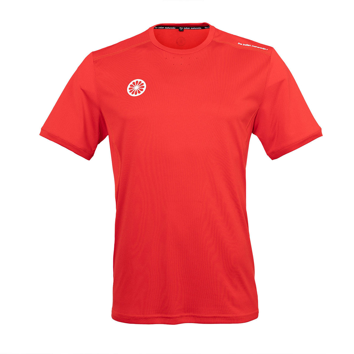 Jaipur tennis- en padelshirt jongens in rood – foto 1