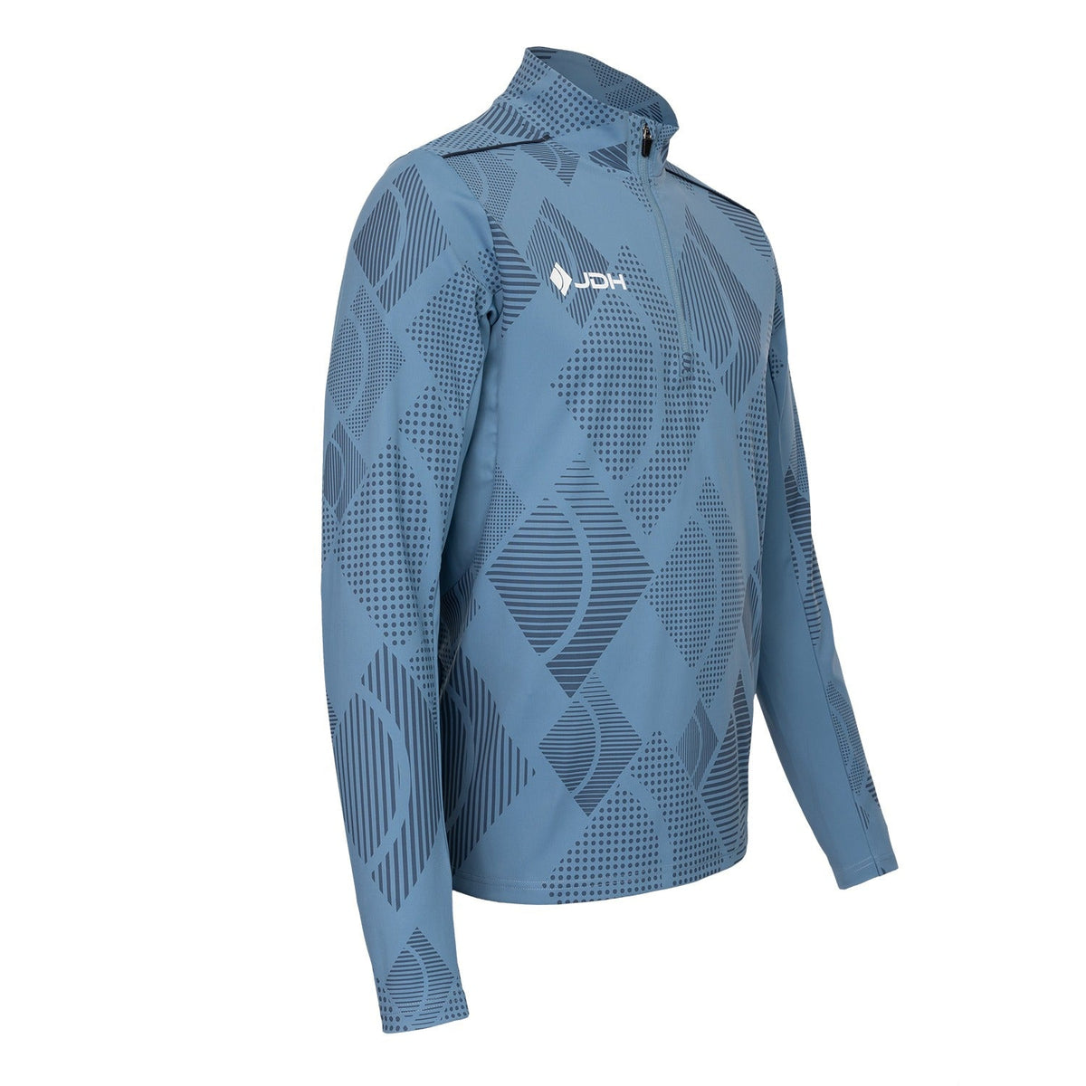 Carbon men pro half-zip in grijs (Stormy) – foto 2