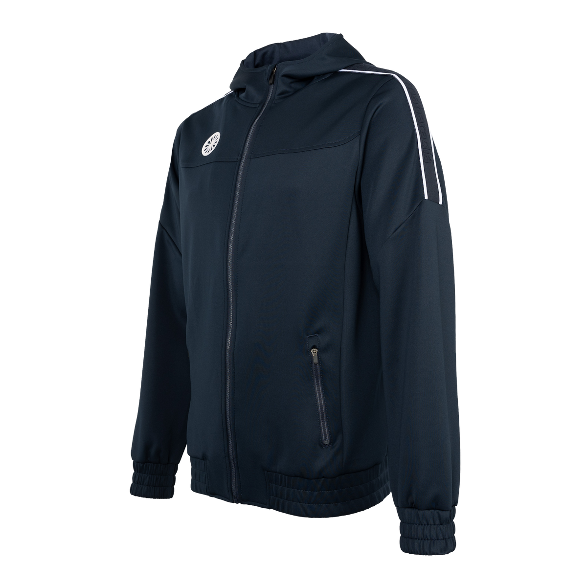 Jaipur men performance hooded jacket in blauw (Navy) – foto 4
