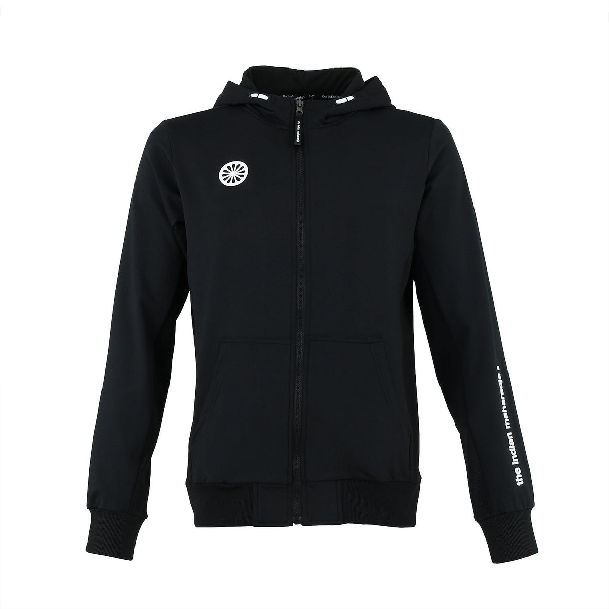 Men hooded jacket in zwart (Black) – foto 1
