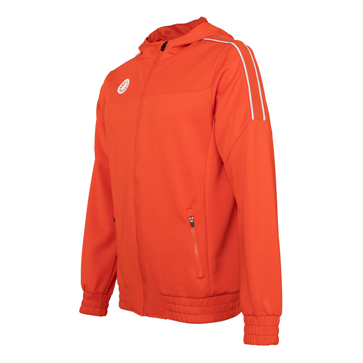 Jaipur kids performance hooded jacket in oranje (Orange) – foto 4