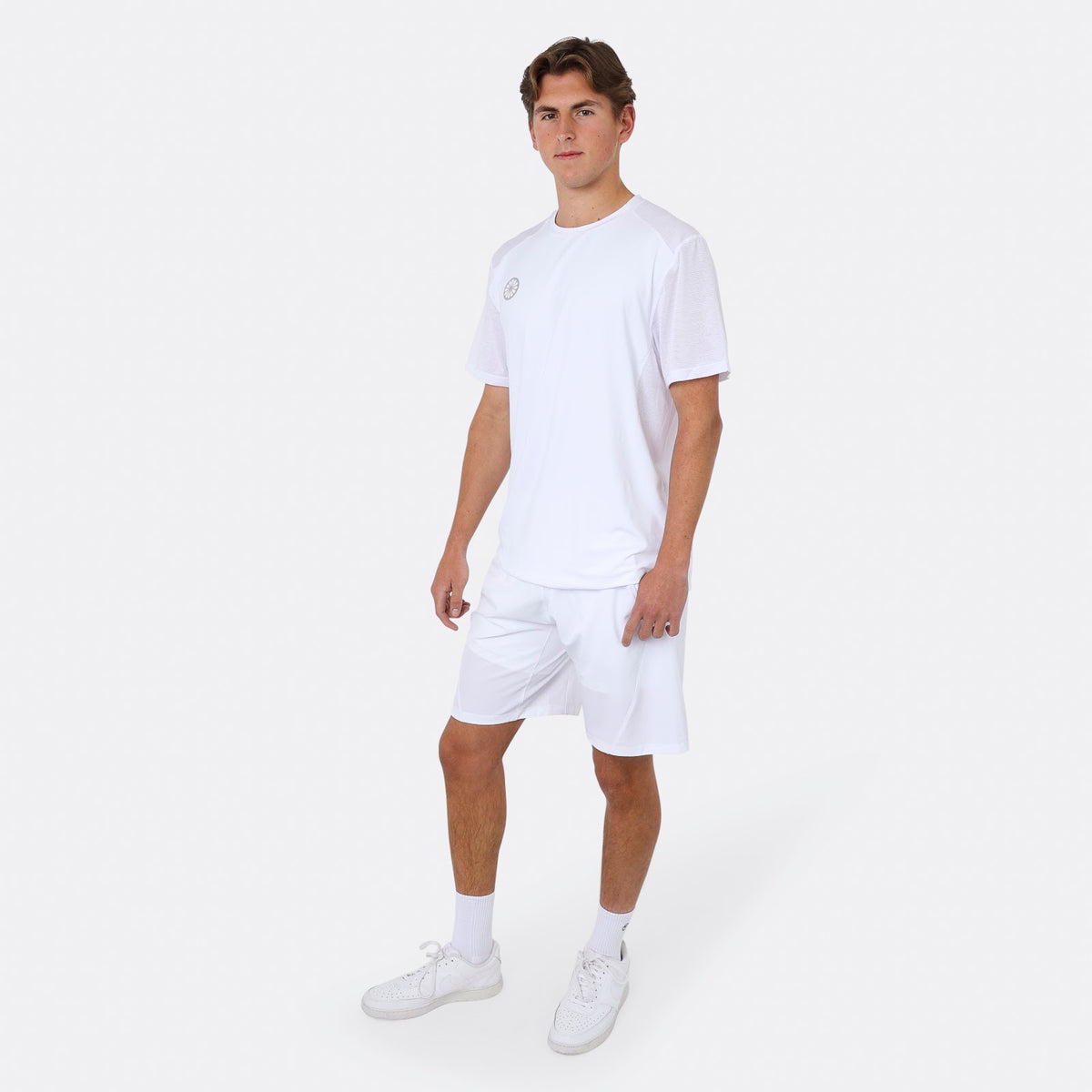 Men dry touch tee in wit (White) – foto 6