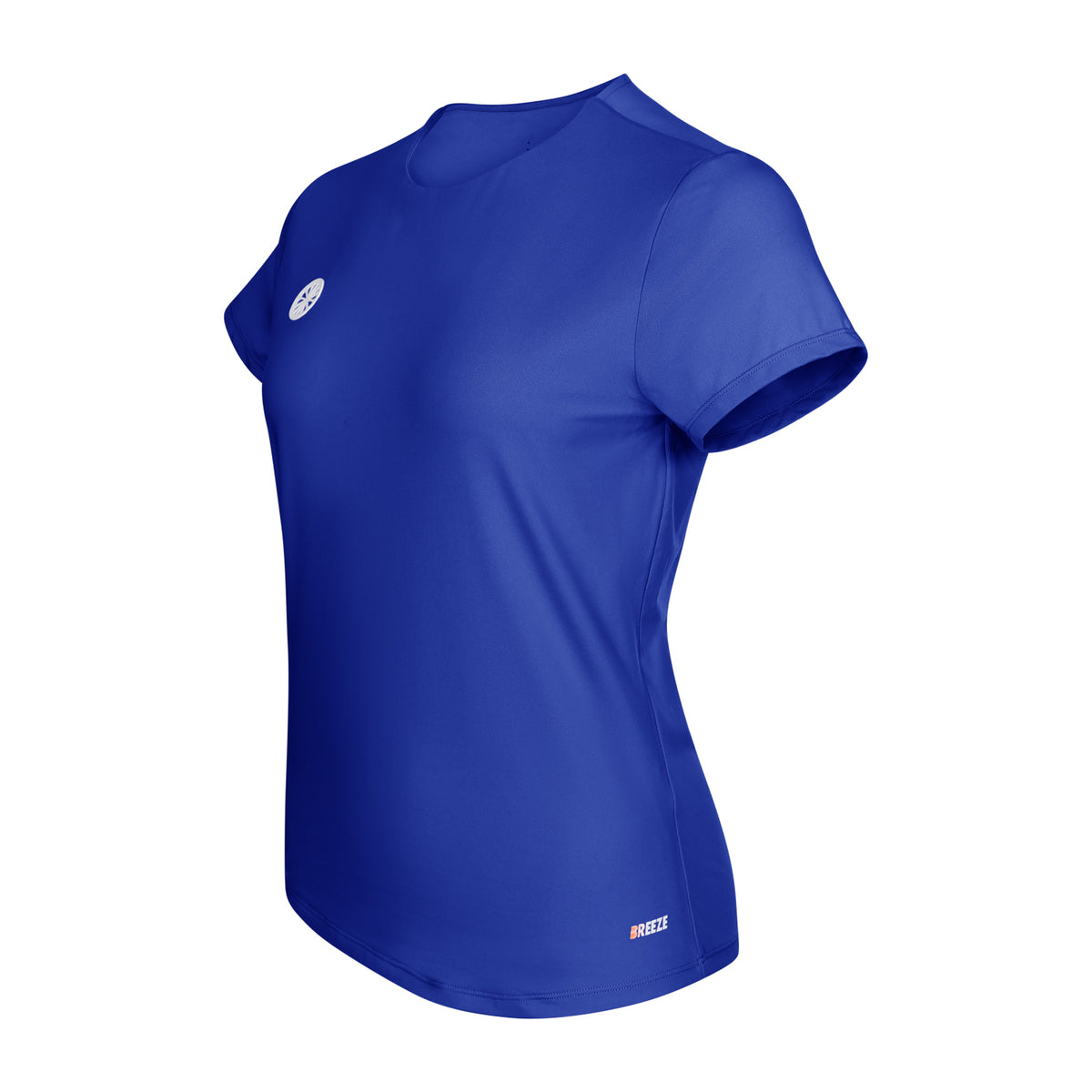 Women breeze round neck tee in blauw (Royal Blue) – foto 4