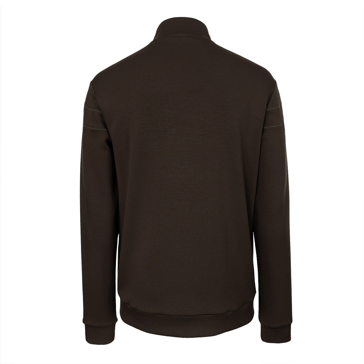 Men soft supreme jacket in bruin (Black Olive) – foto 3