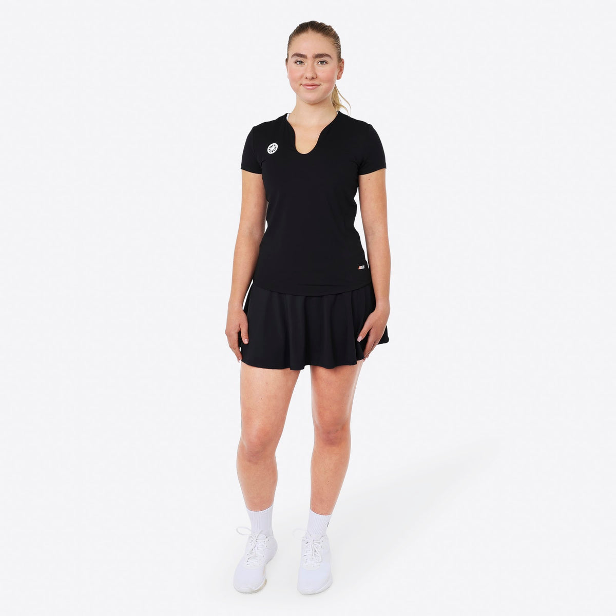 Women breeze tee in zwart (Black) – foto 5