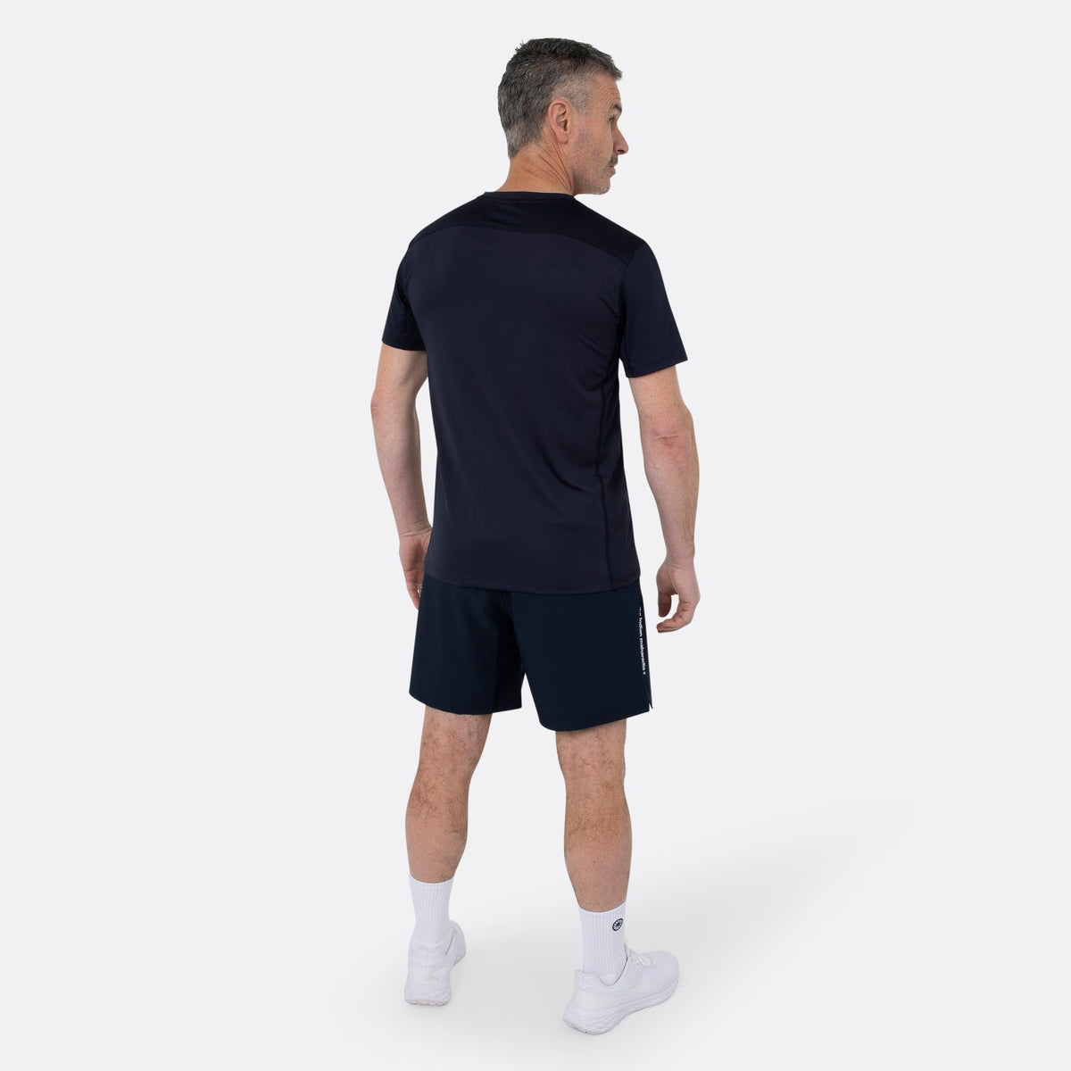 Men agility tee in blauw (Navy) – foto 7