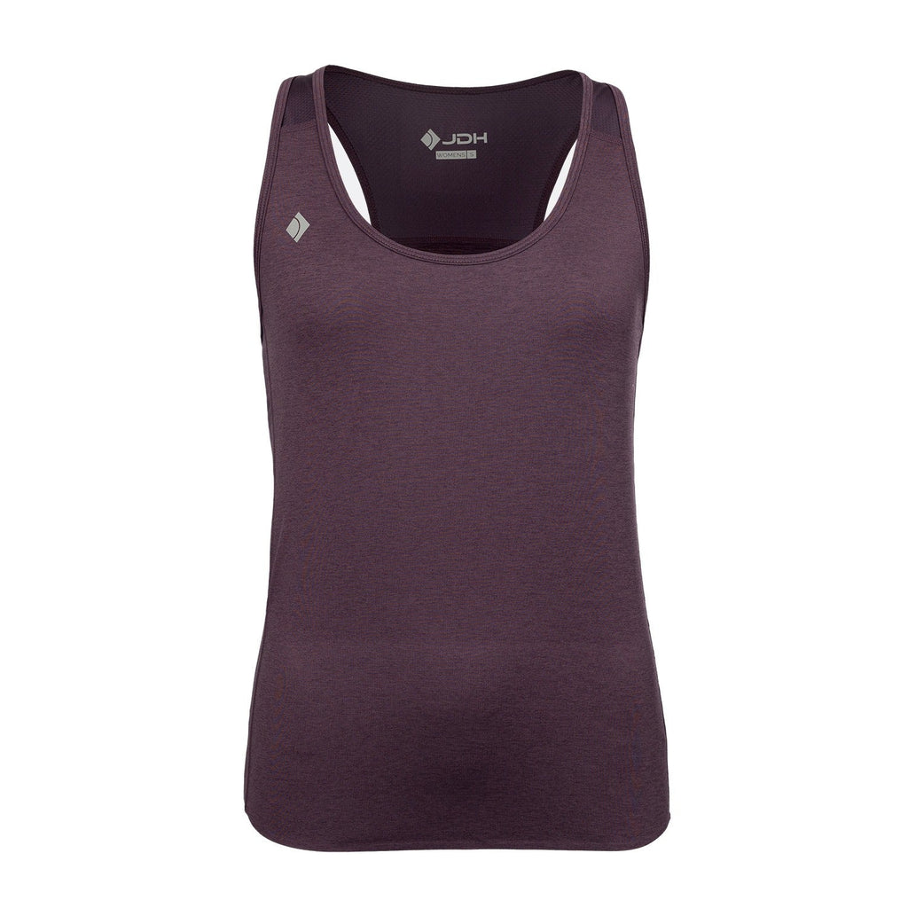 JDH Women performance tank - Plum - 1