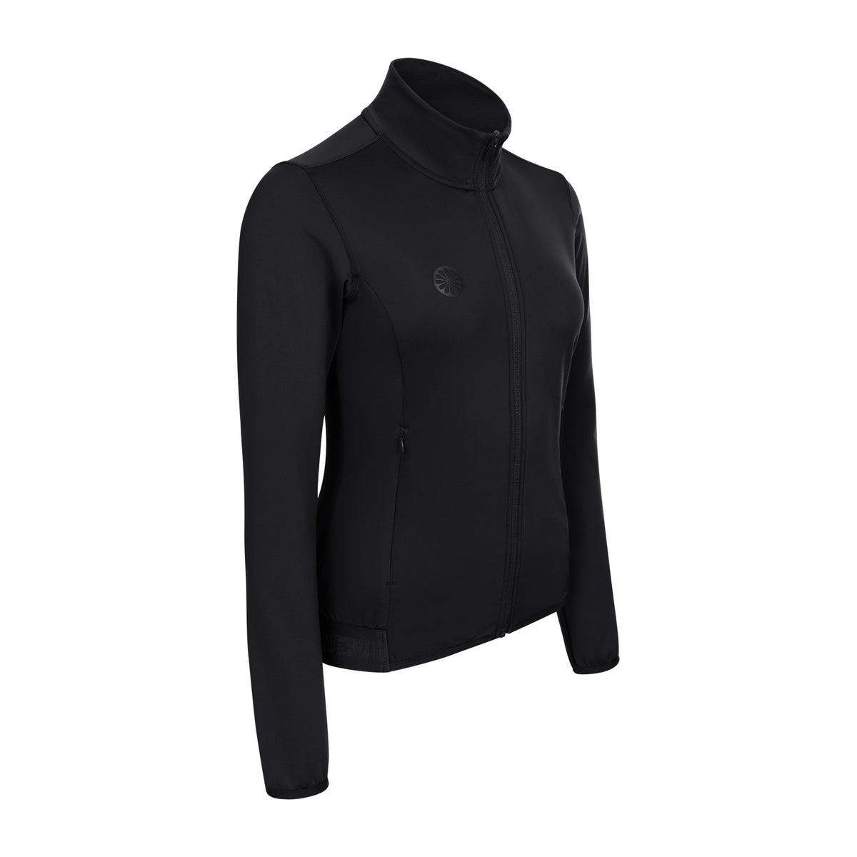 Women performance full zip in zwart (Black) – foto 2