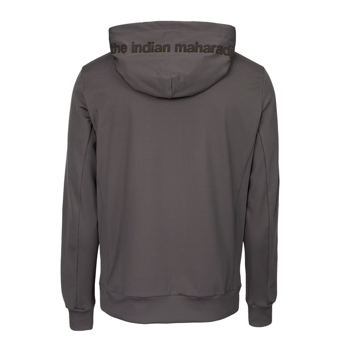 Men hooded jacket in bruin (Walnut) – foto 3