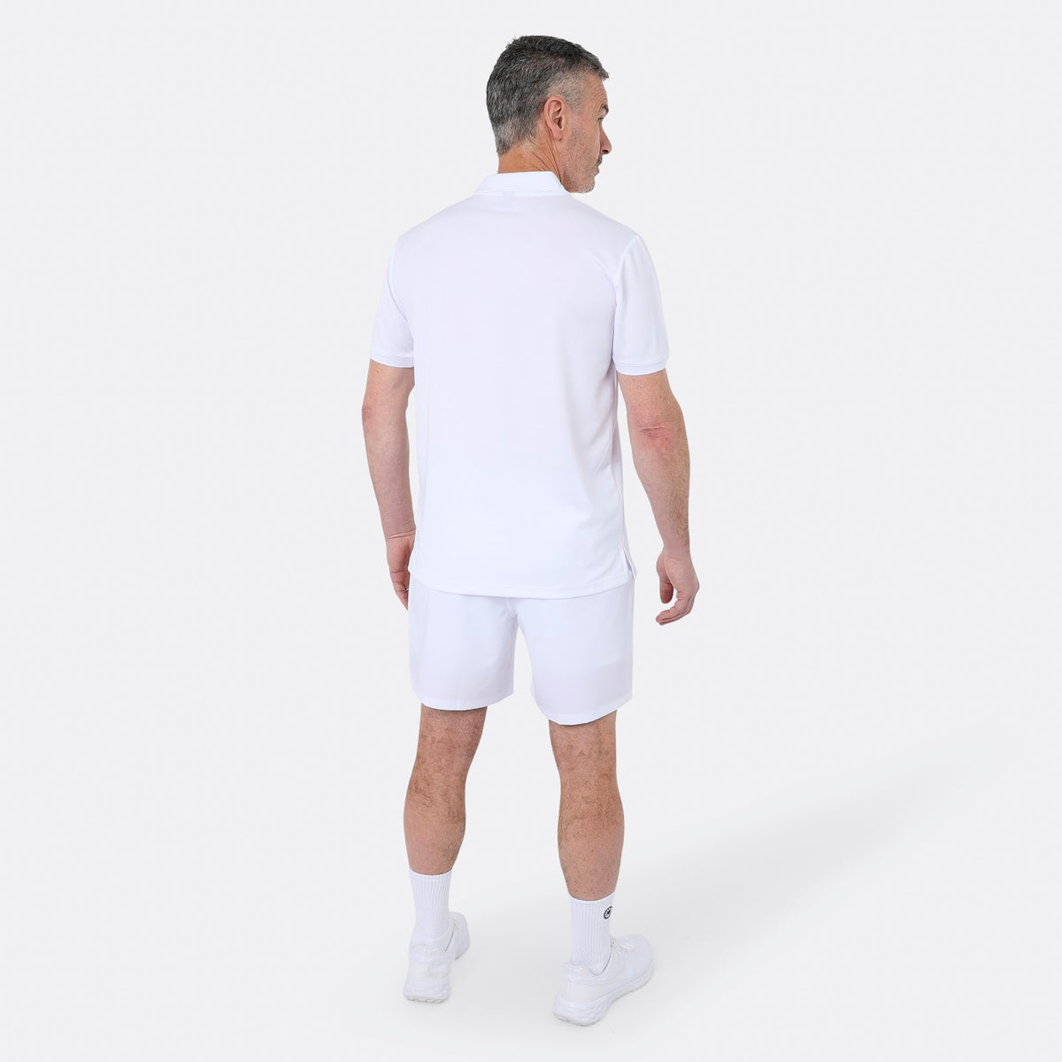Men pique polo in wit (White) – foto 7