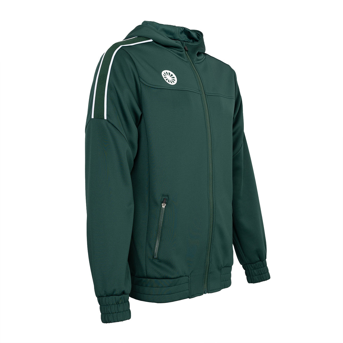 Jaipur kids performance hooded jacket in groen (Green) – foto 2