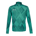 JDH Carbon men pro half-zip - Lush Green - 1