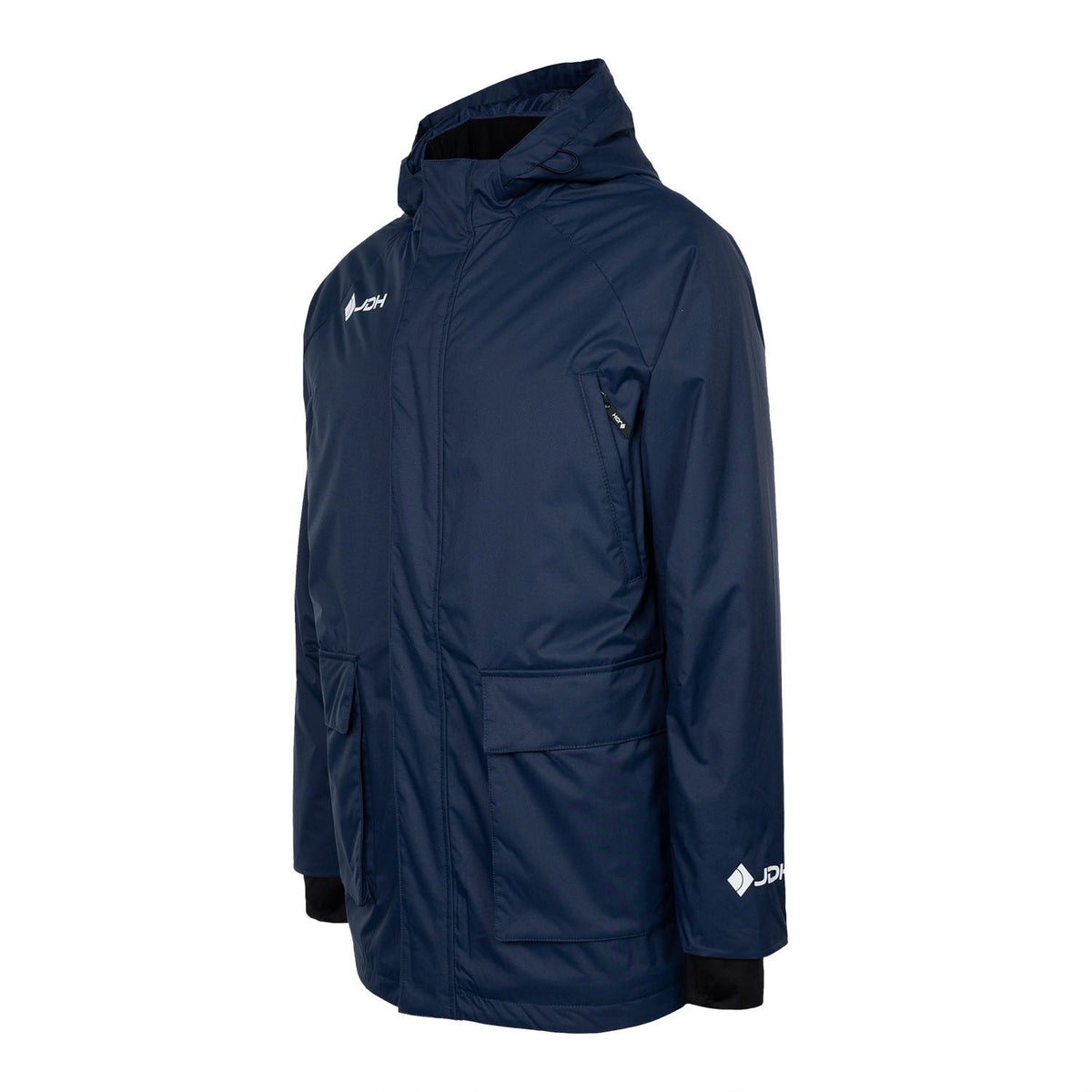 Carbon men padded jacket in blauw (Navy) – foto 4