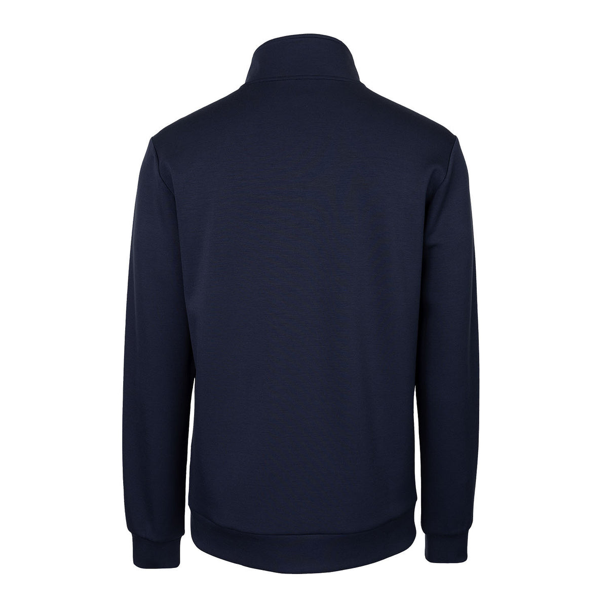 Men soft supreme half zip sweater in blauw (Night Blue) – foto 3