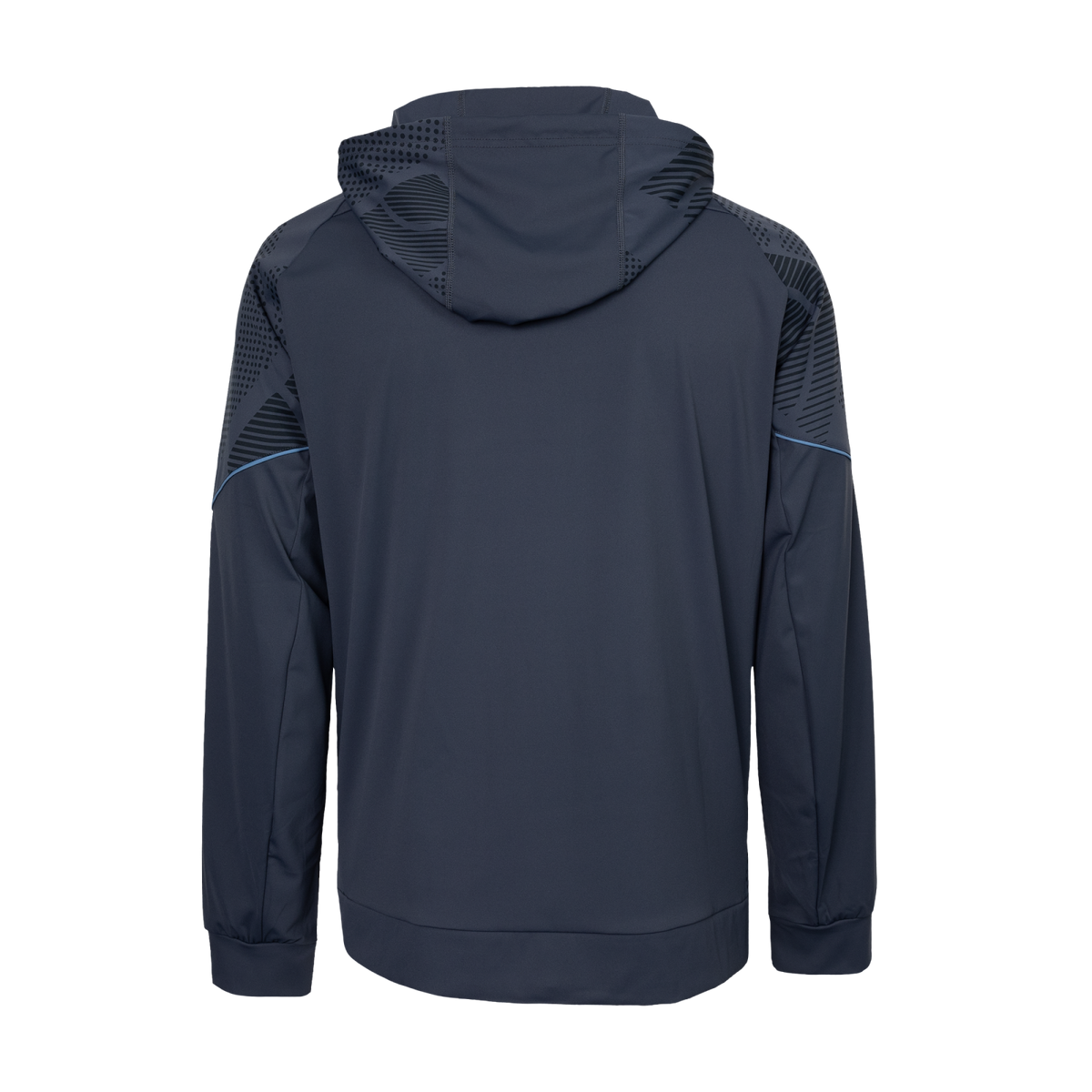 Carbon men pro hooded jacket in blauw (Ink) – foto 3