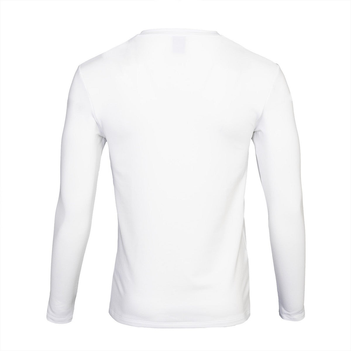 Men thermo long sleeve in wit (Bright White) – foto 3
