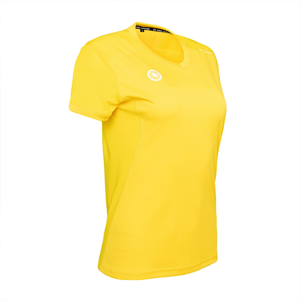 Jaipur girls performance tee in geel (Yellow) – foto 2