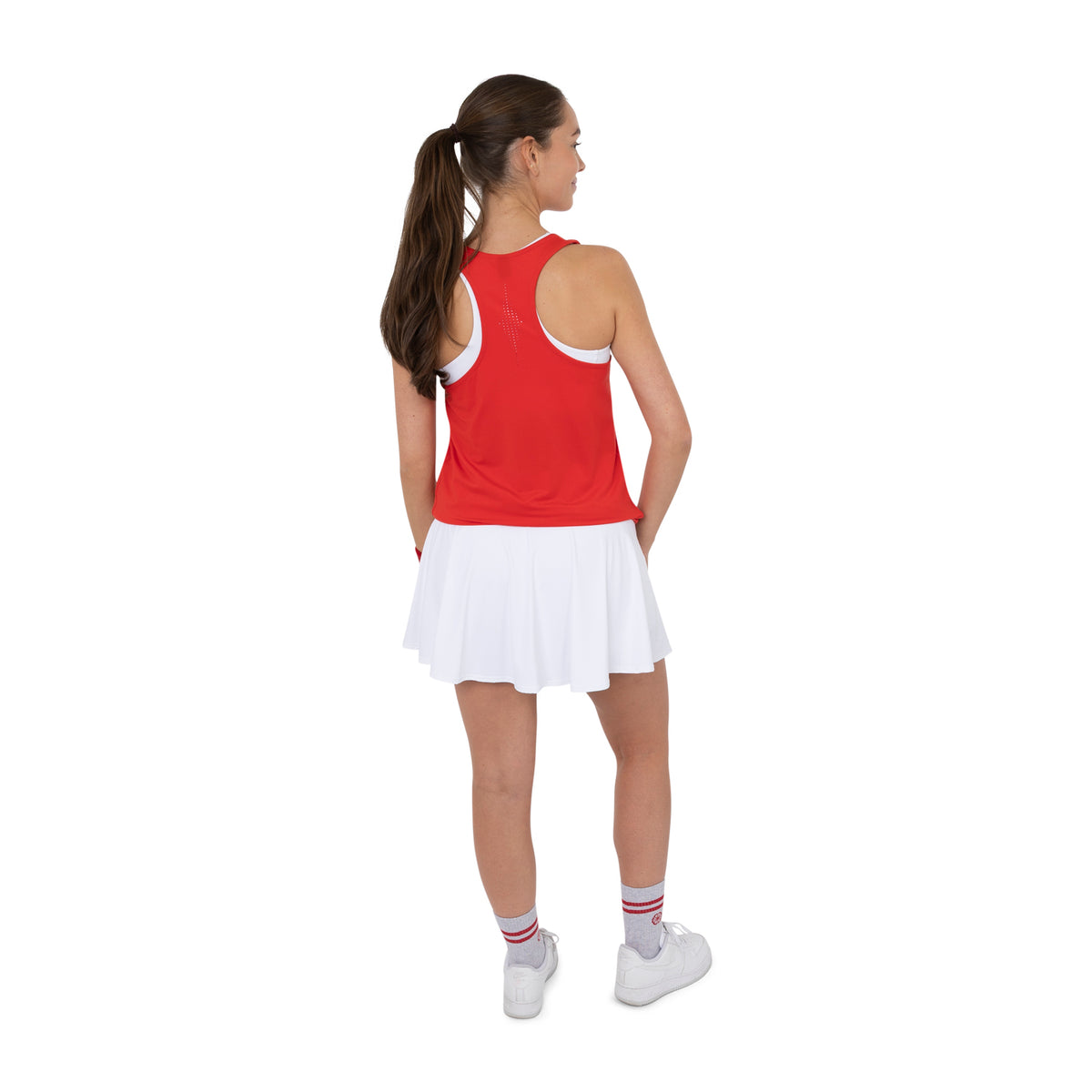 Women breeze tank in rood (Salsa Red) – foto 7