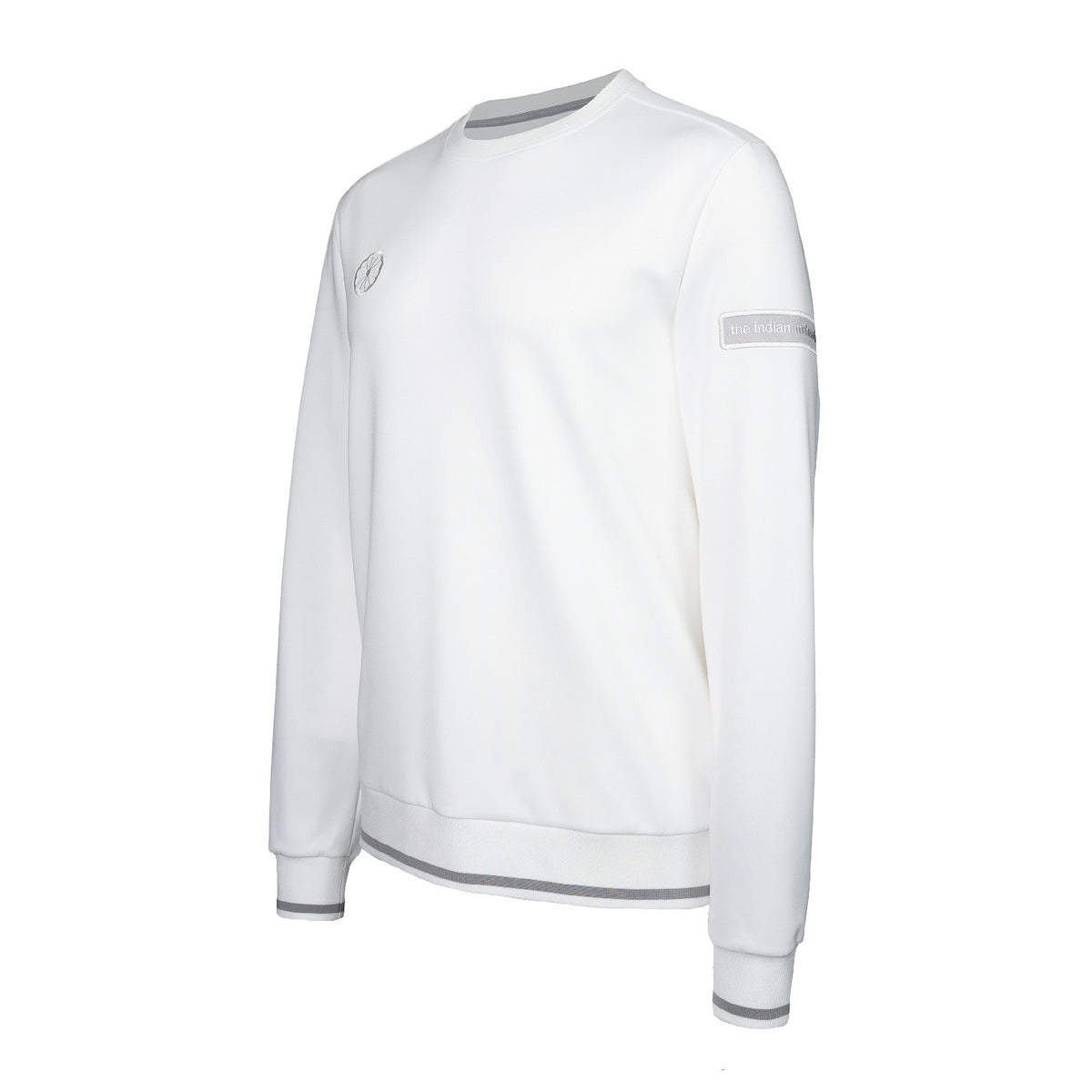 Men club sweater in wit (White) – foto 4