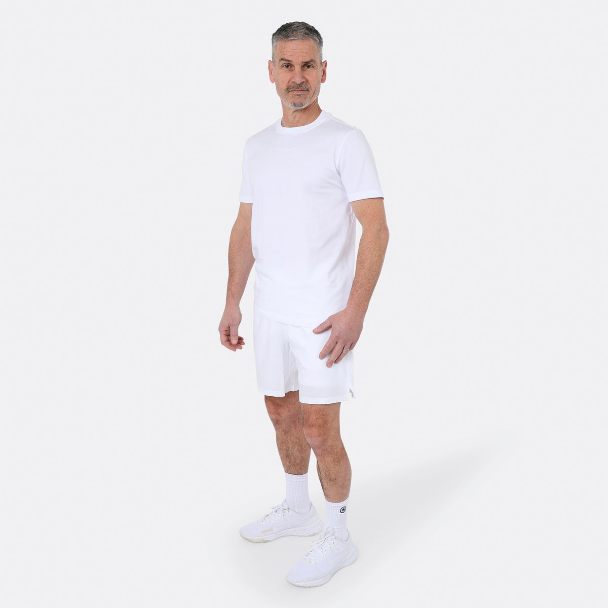 Men agility tee in wit (White) – foto 6