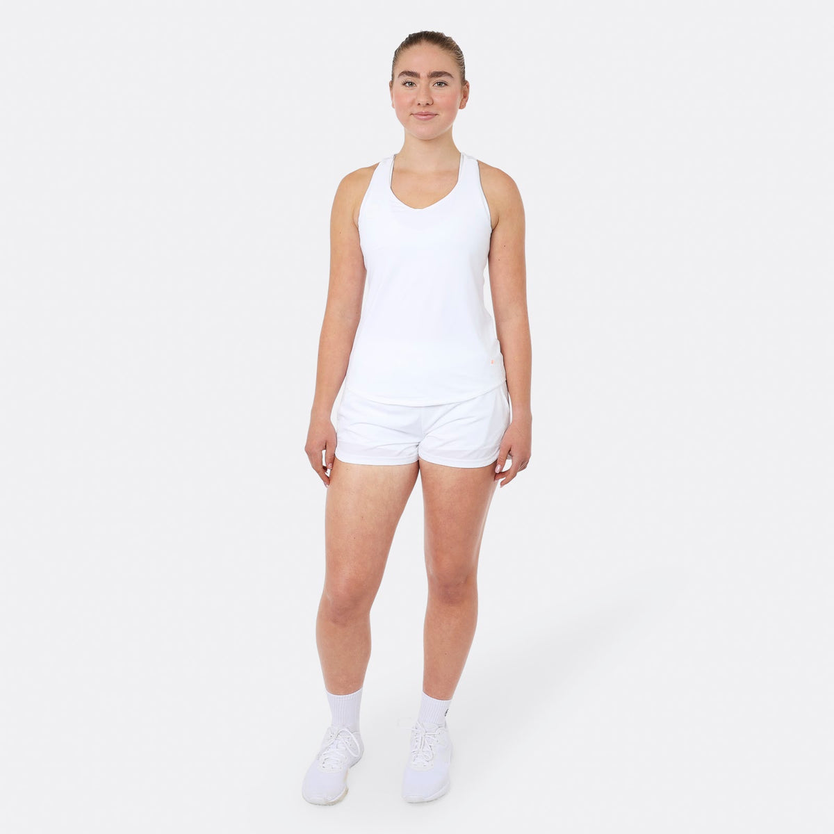 Women breeze tank in wit (Bright White) – foto 6