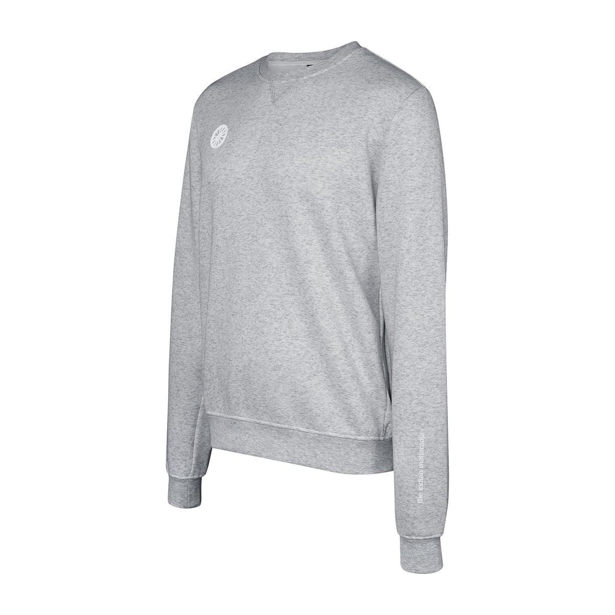 Kids classic crew sweater in grijs (Grey Melange) – foto 4