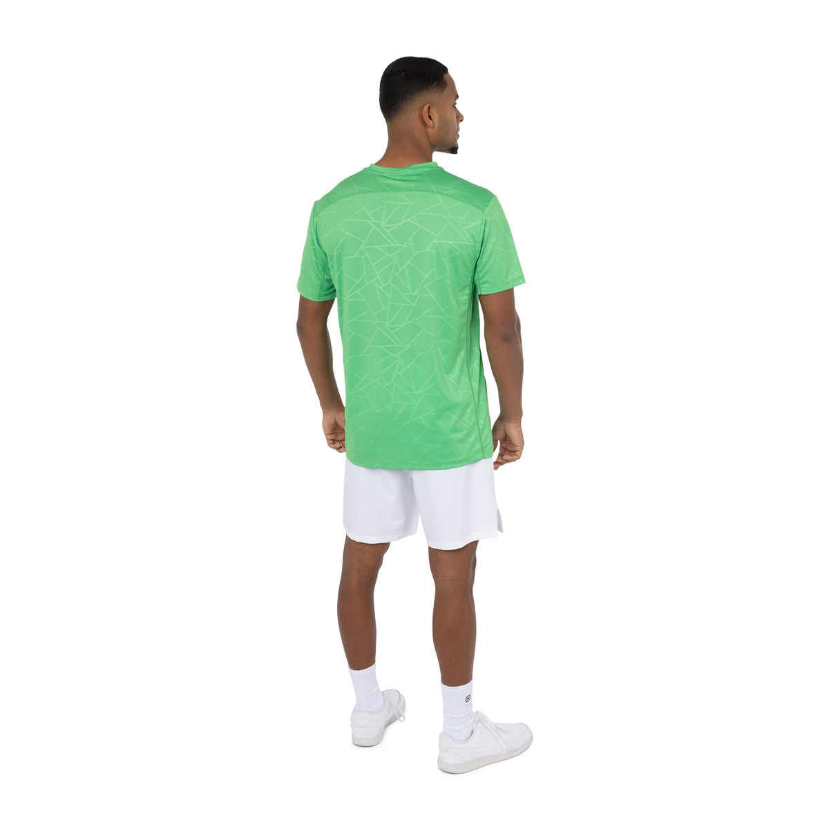 Men dynamic tee in groen (Neon Green) – foto 7