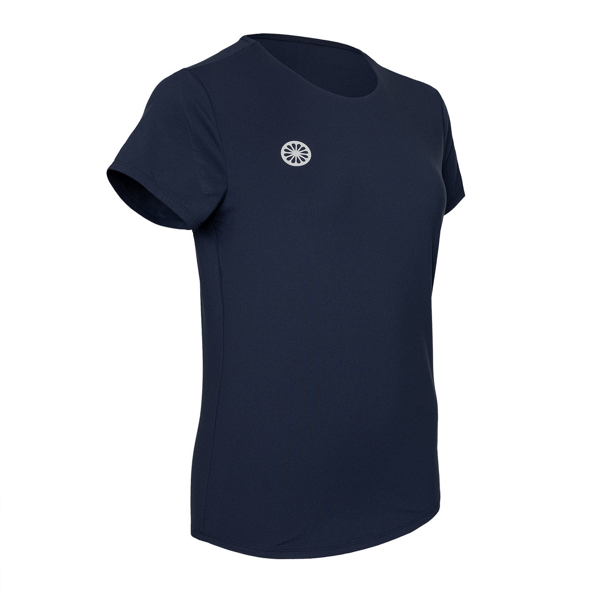 Women breeze round neck tee in blauw (Navy) – foto 2