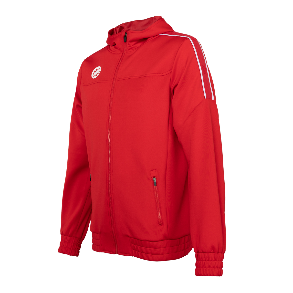 Jaipur men performance hooded jacket in rood (Red) – foto 4