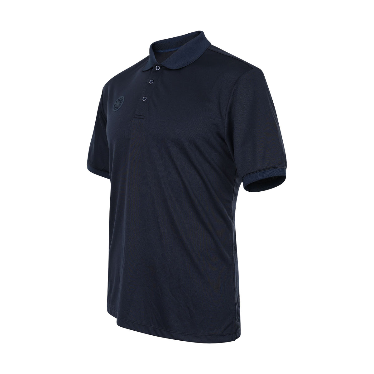 Men pique polo in blauw (Night Blue) – foto 4