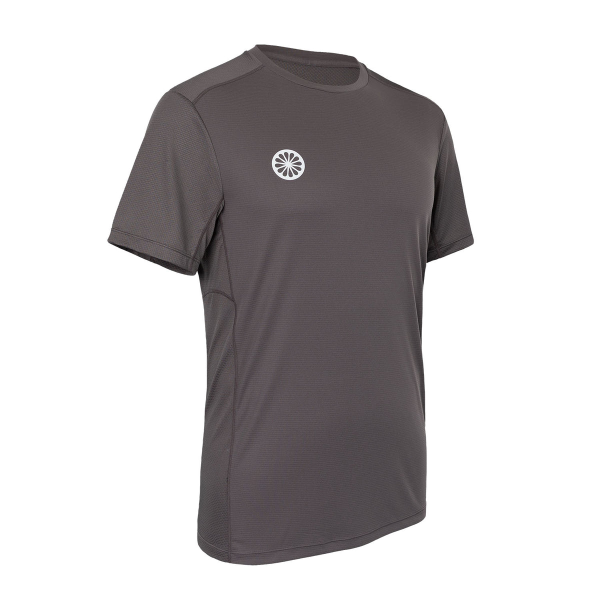Men agility tee in bruin (Walnut) – foto 2