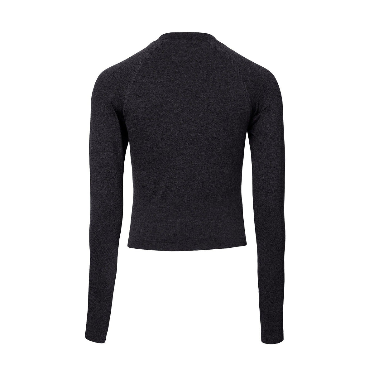 Women seamless longsleeve in zwart (Black) – foto 5
