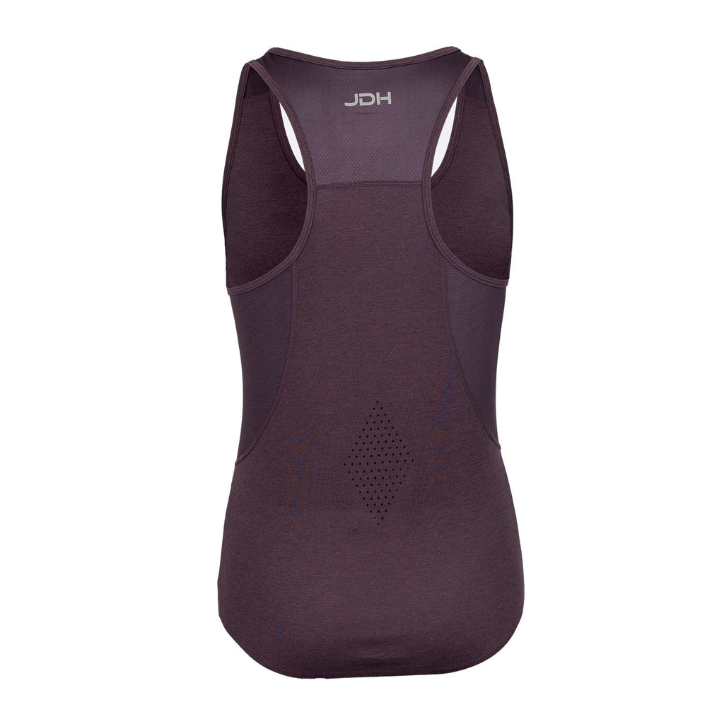 JDH Women performance tank - Plum - 3