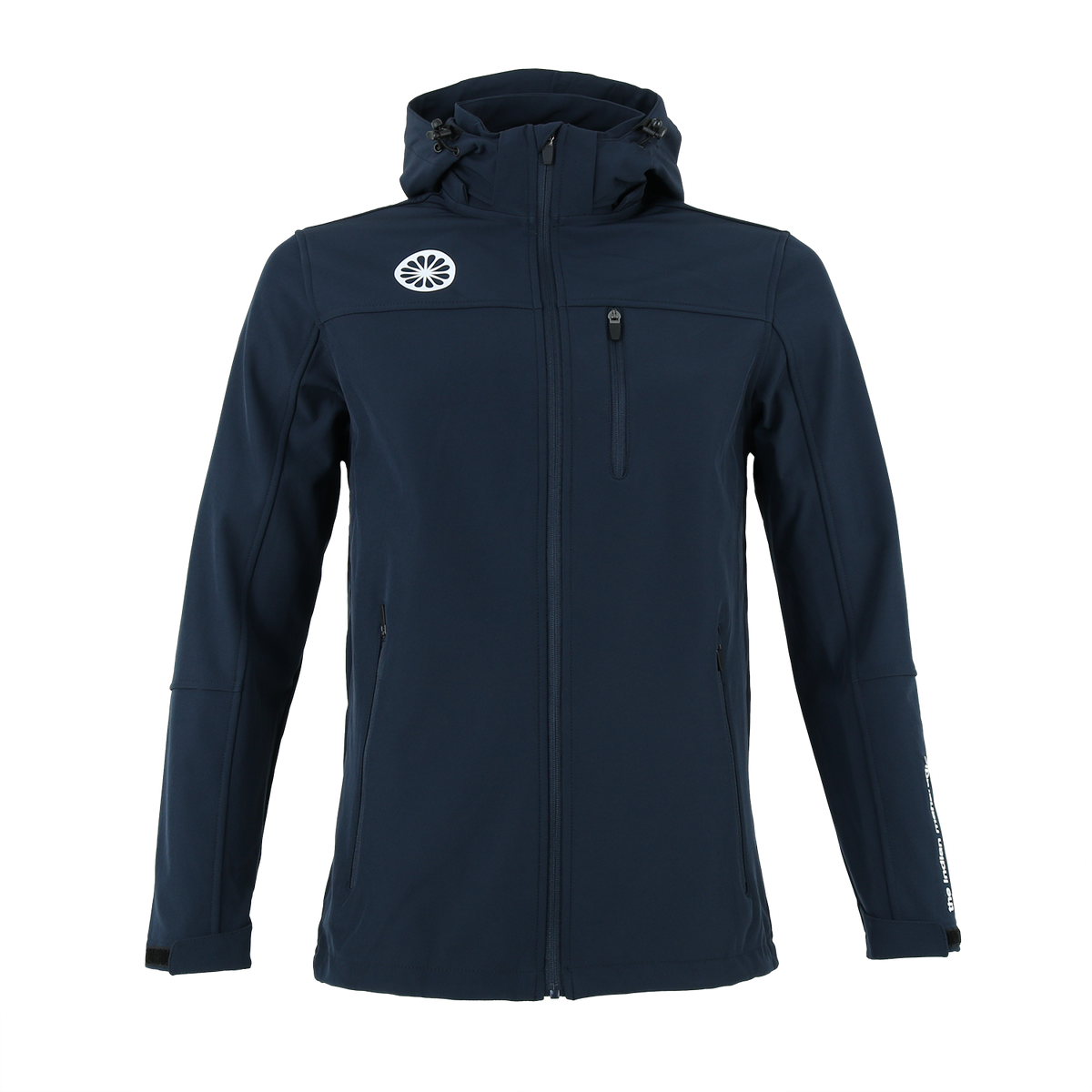 Softshell jas heren in blauw – foto 1