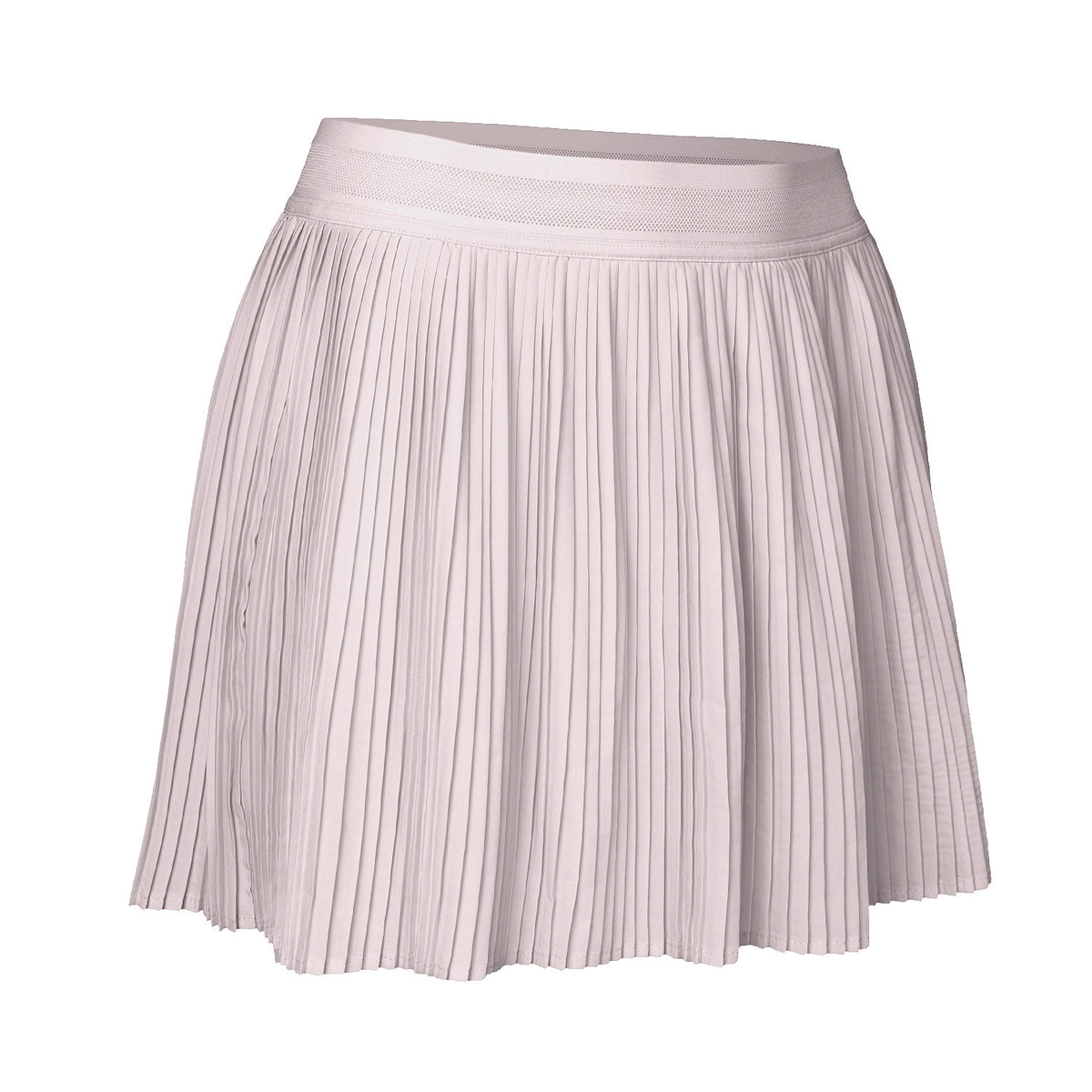 Women fine pleated skirt in roze (Pale Pink) – foto 2
